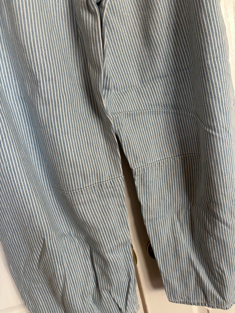 Gap Mid Rise Ultra soft denim Easy Stripe Horseshoe jeans size small NEW! - Picture 12 of 13